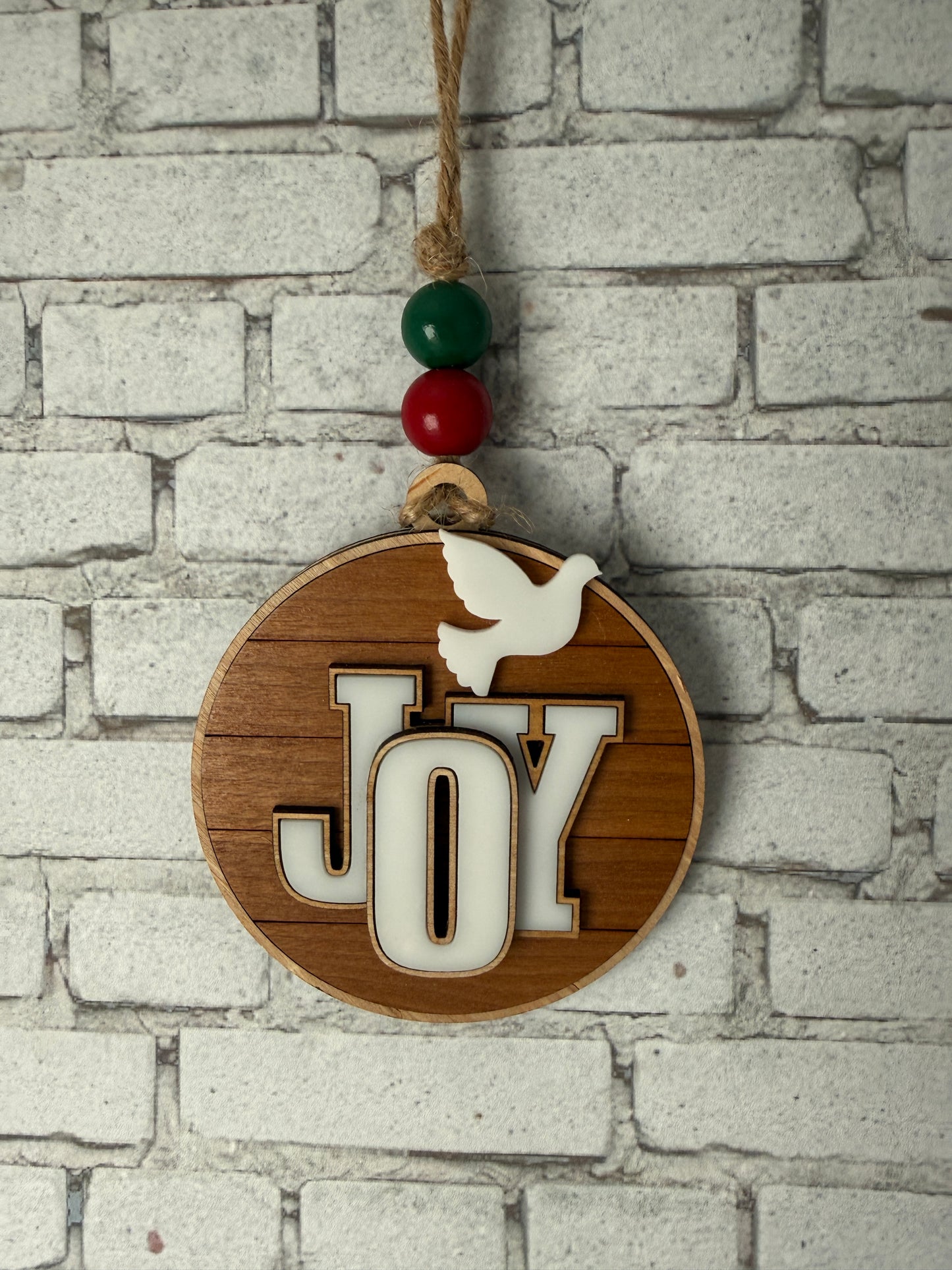 Joy Vintage Ornament