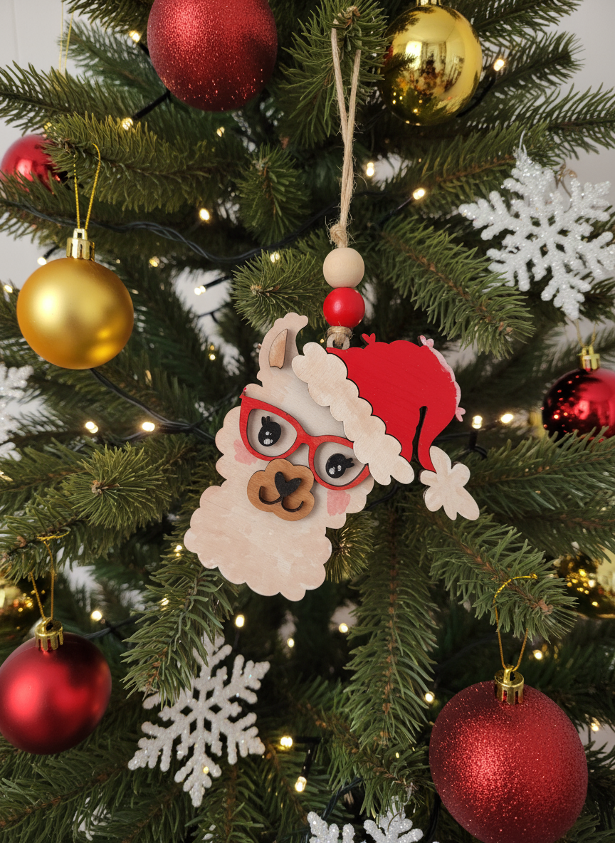 Llama Christmas