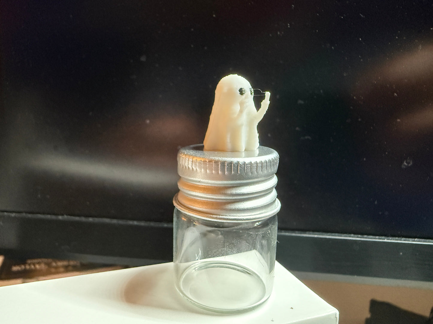 I Dont Give a BOO - Ghost in a jar (10 pack)