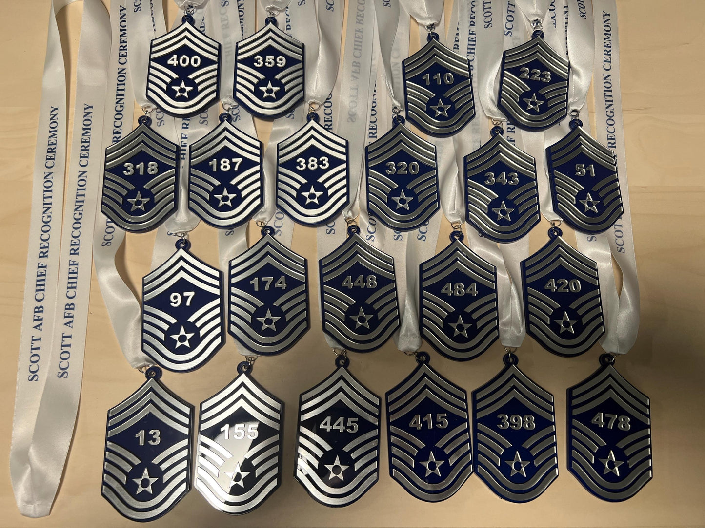 Promotion Medallion with Custom Lanyard