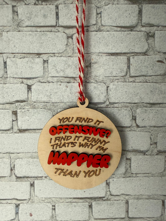Offensive? Funny!
