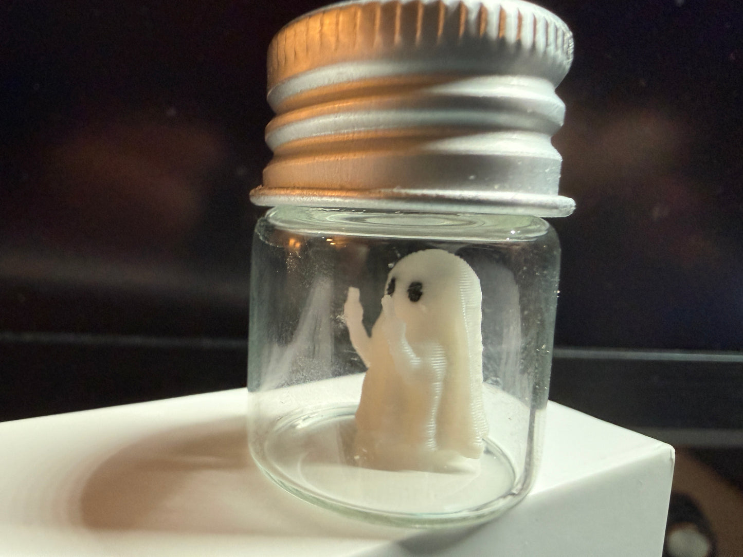 I Dont Give a BOO - Ghost in a jar (10 pack)